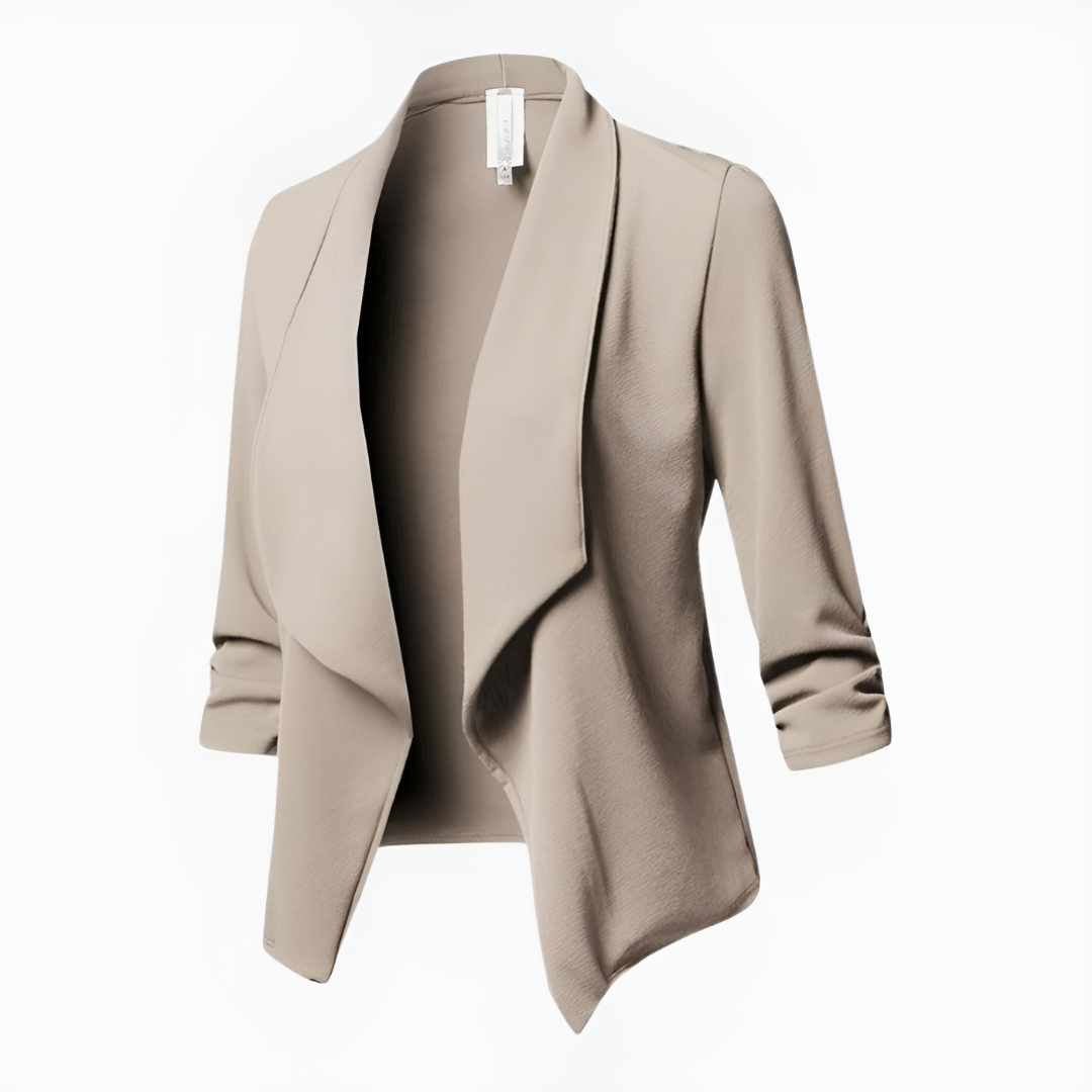 Dames Blazer met Lange Mouwen – Elegante & Formele Look voor Elke Gelegenheid