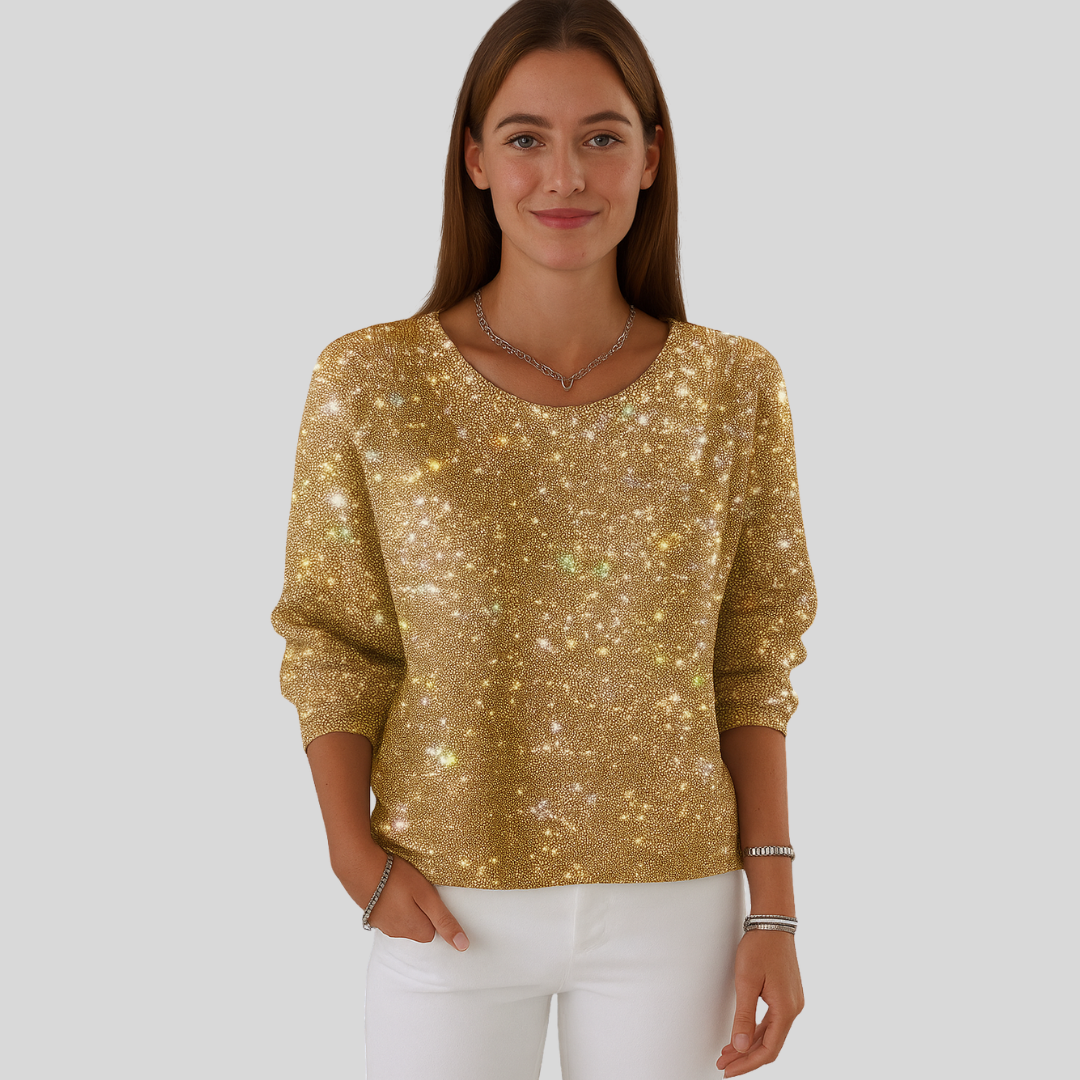 Casual Sweatshirt met Ronde Hals – Comfortabel, Stijlvol & Perfect voor Elke Dag