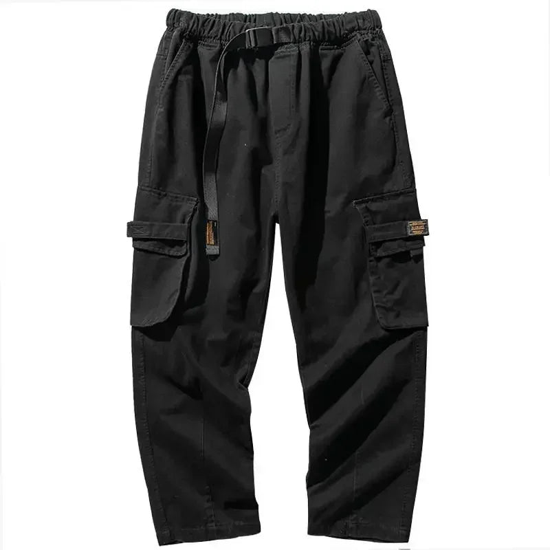 Utility Cargo Broek – Zware Katoenen Cargo Pants met Moderne Streetwear Look
