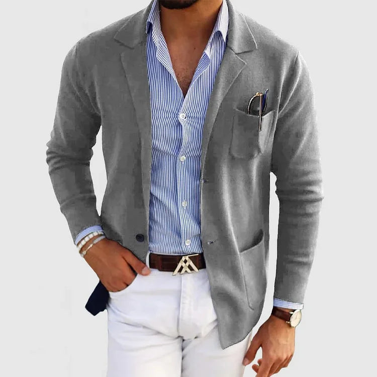 Elegante Herenblazer – Klassiek Design & Moderne Stijl voor Elke Gelegenheid