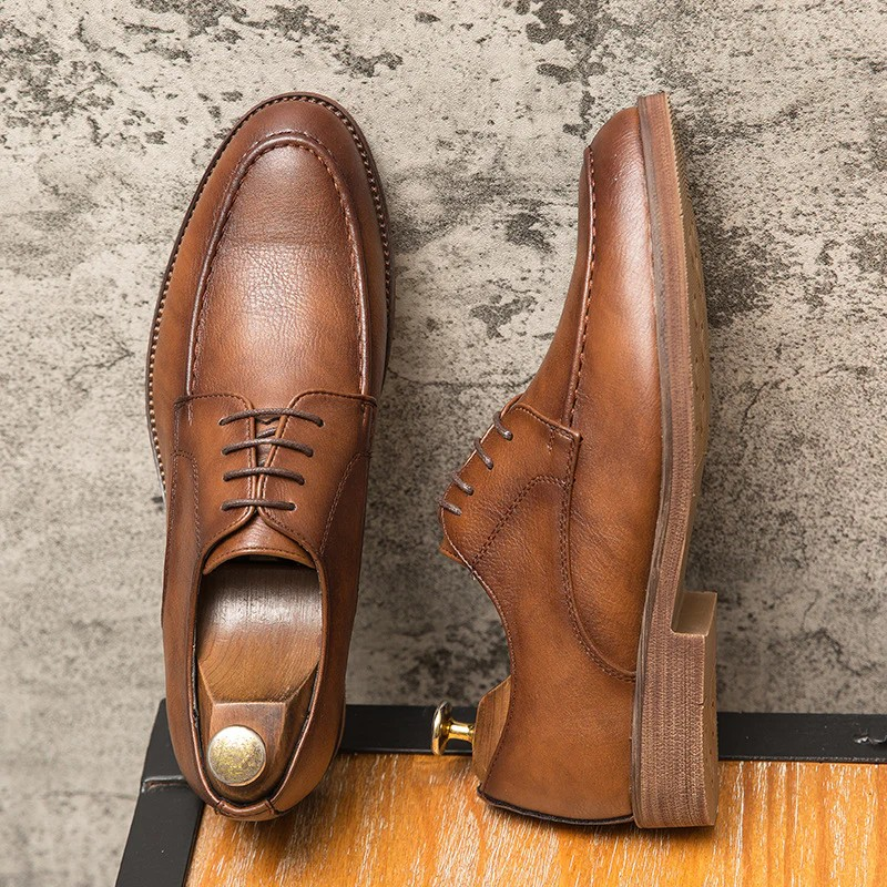 Leren Schoenen – Tijdloze Stijl, Duurzaam & Comfortabel