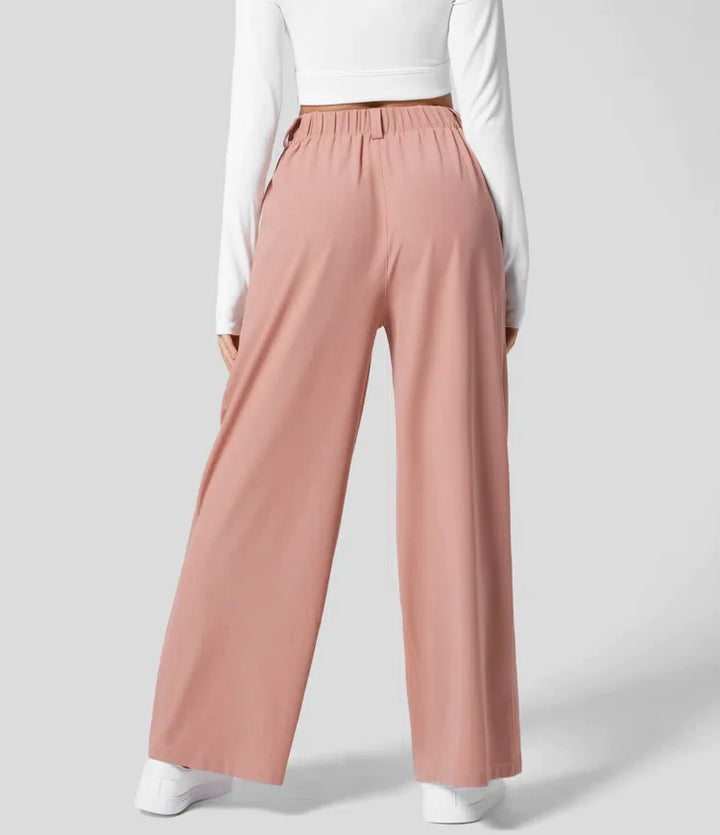 Dames Hoge Taille Slim Fit Broek – Comfortabel, Elegant & Flatterend voor Alle Lichaamsvormen