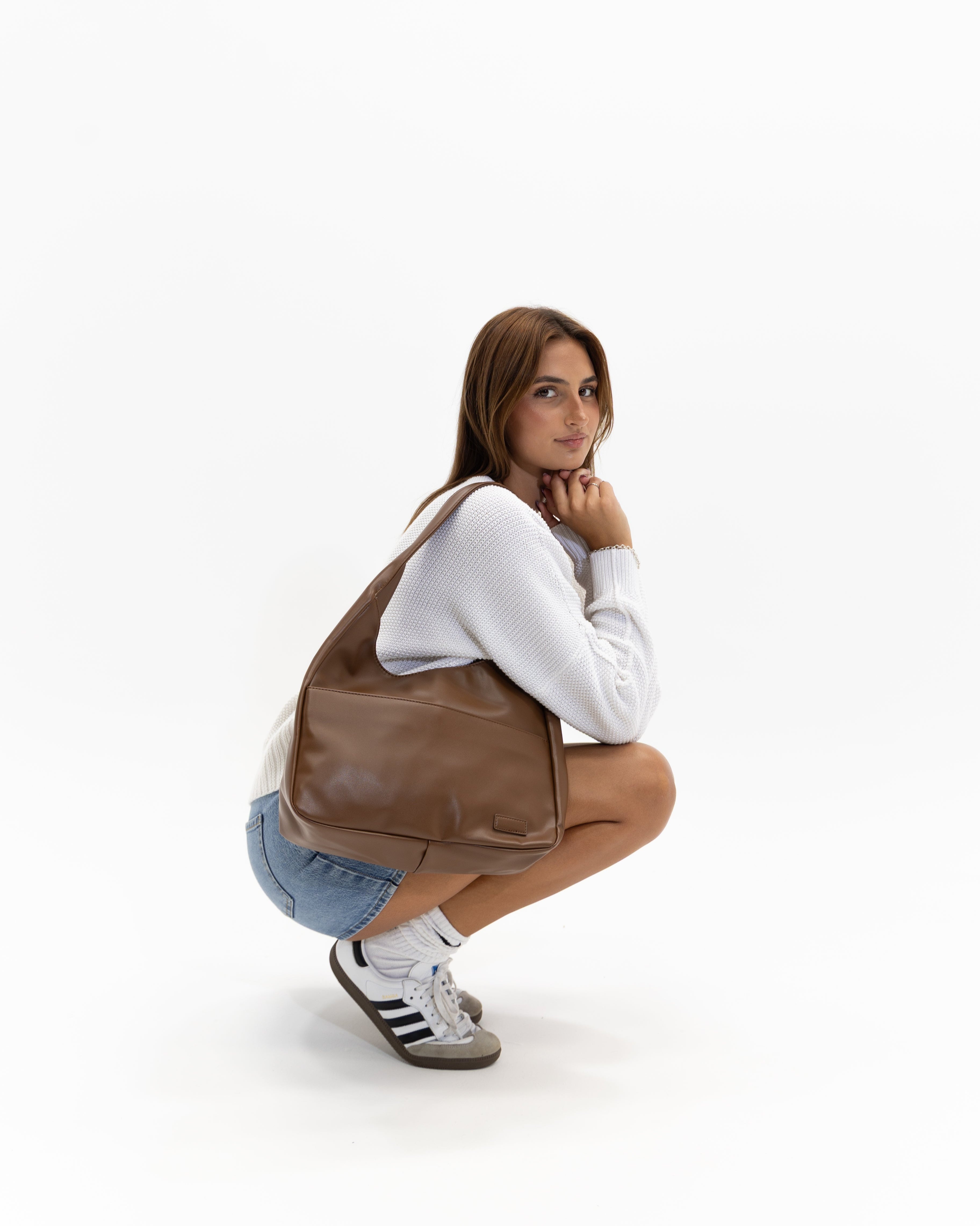 Leren Schoudertas – Luxe Echt Leren Damestas met Duurzaam & Tijdloos Design
