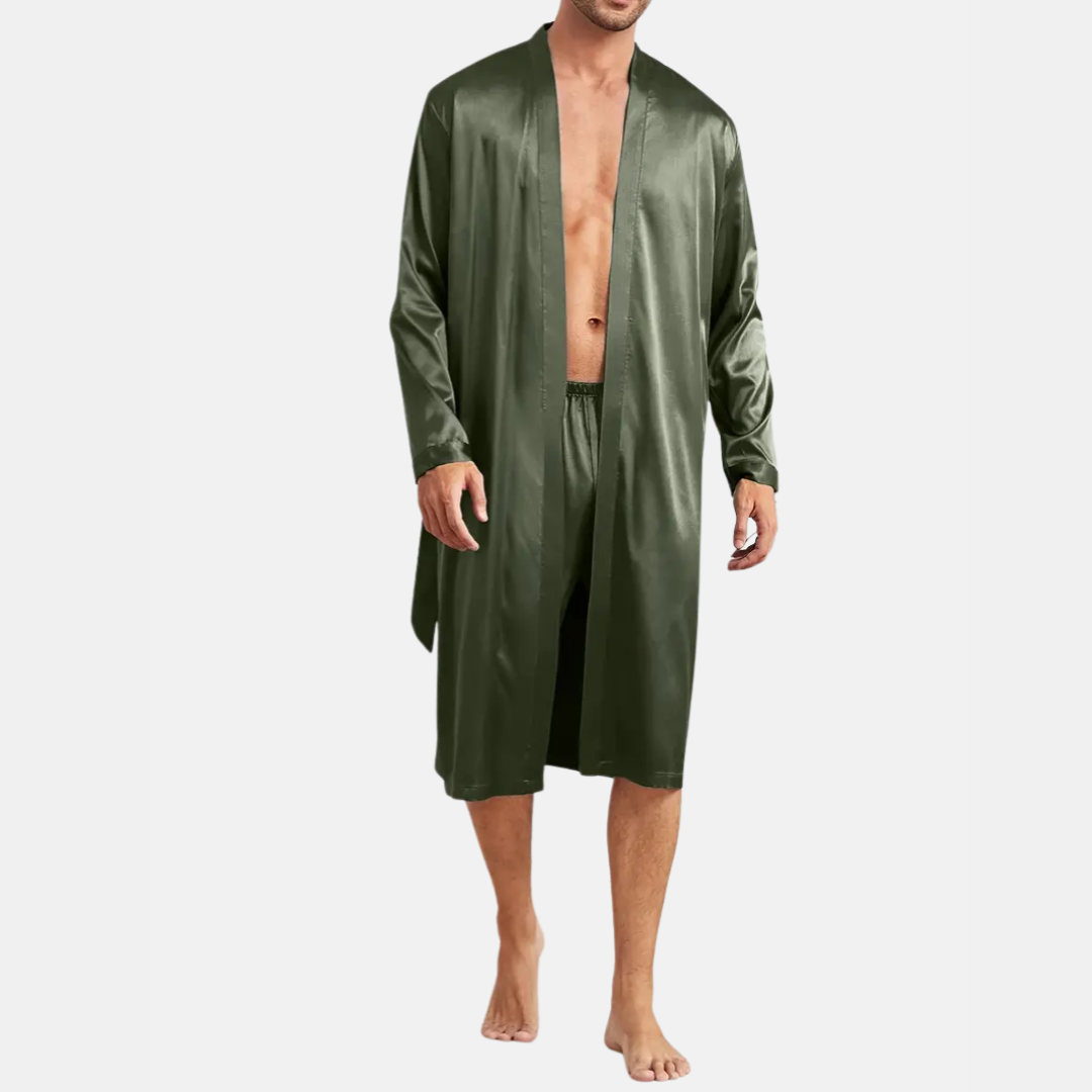 Heren Casual Pyjamaset – Comfortabele & Eenvoudige Loungewear voor Thuis