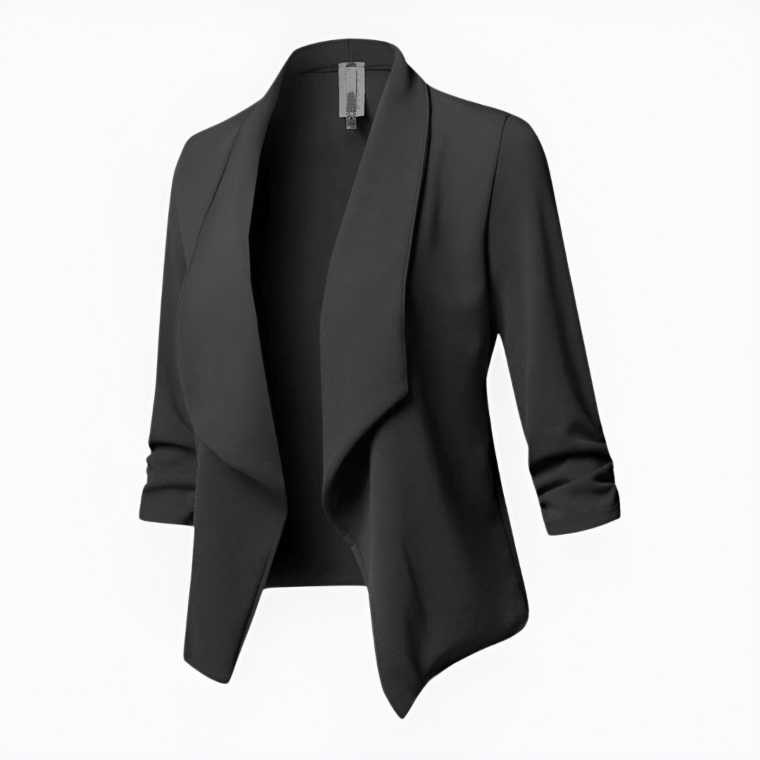 Dames Blazer met Lange Mouwen – Elegante & Formele Look voor Elke Gelegenheid
