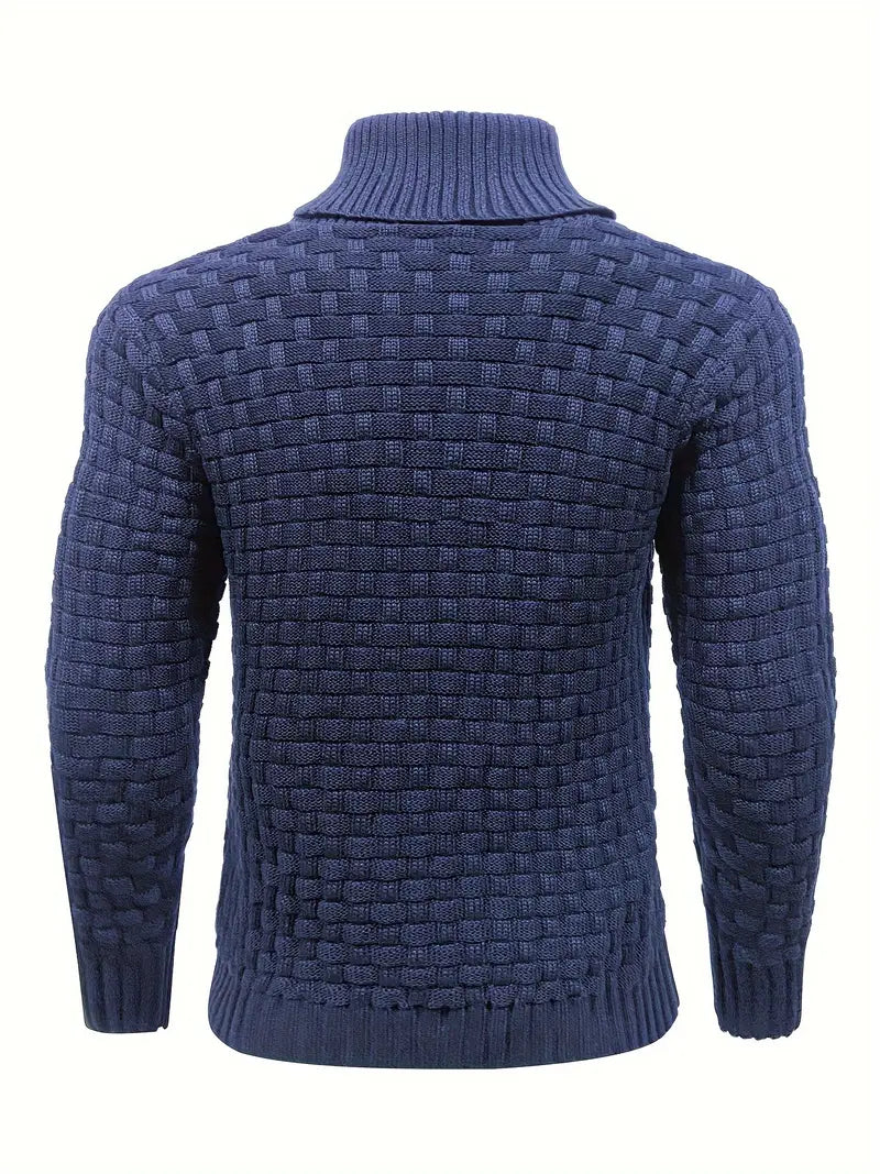 Elegante Herentrui – Comfortabele Strickpullover met Stijlvolle Pasvorm