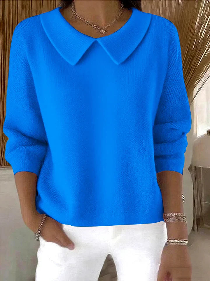 Elegante Casual Blouse – Stijlvolle Damesblouse met Lange Mouwen voor Werk & Vrije Tijd