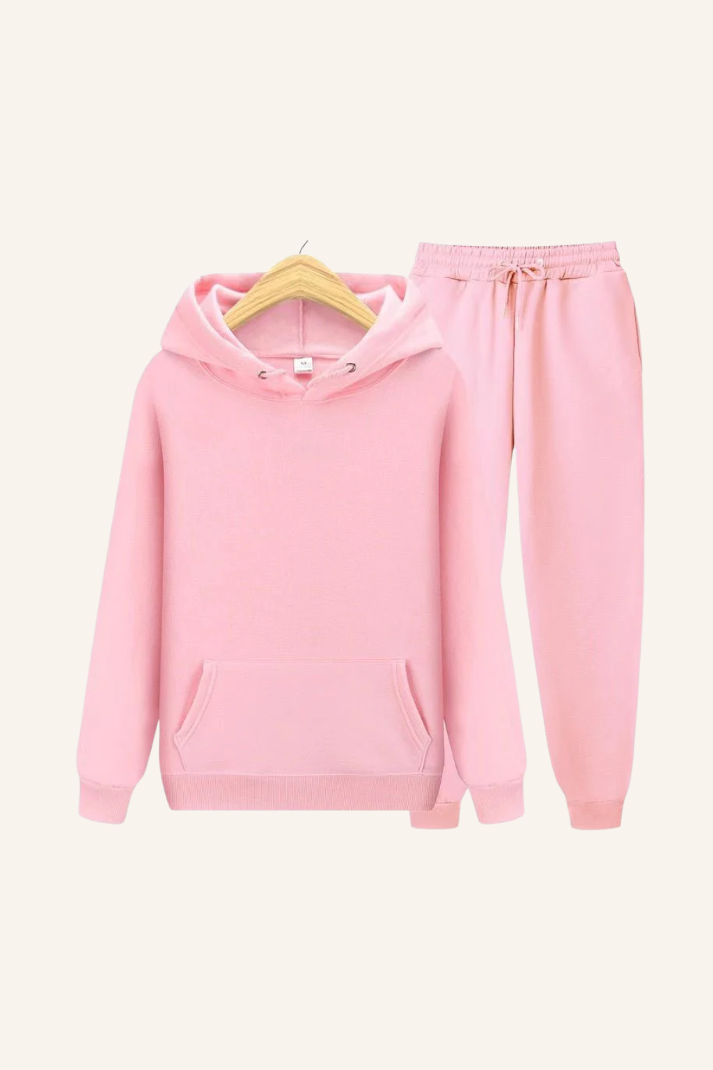 Unisex Hoodie en Joggingbroek Set – Comfortabel Trainingspak voor Thuis en Sport, Zachte Casual Outfit