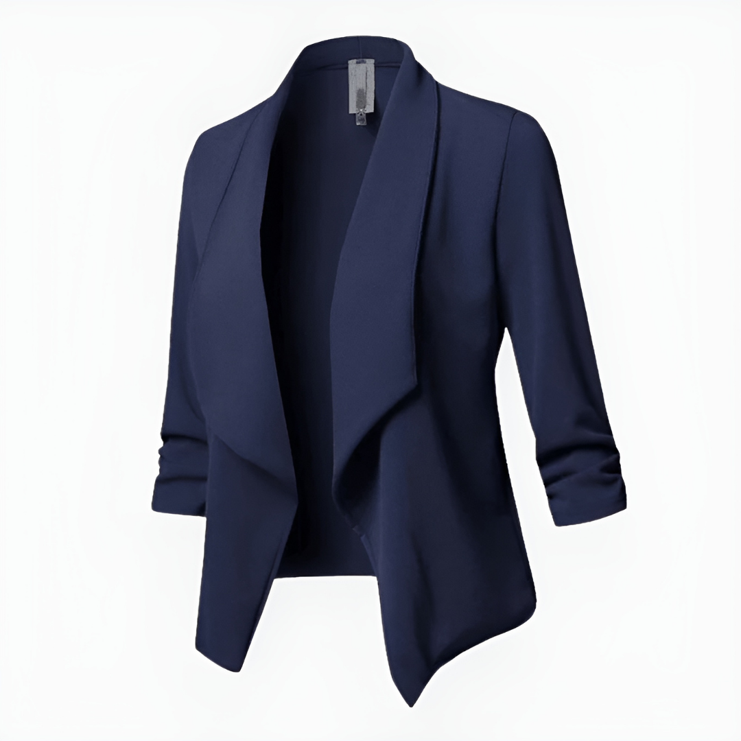 Dames Blazer met Lange Mouwen – Elegante & Formele Look voor Elke Gelegenheid