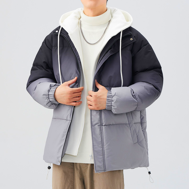 Ombré Puffer Jas – Warme & Waterafstotende Winterjas