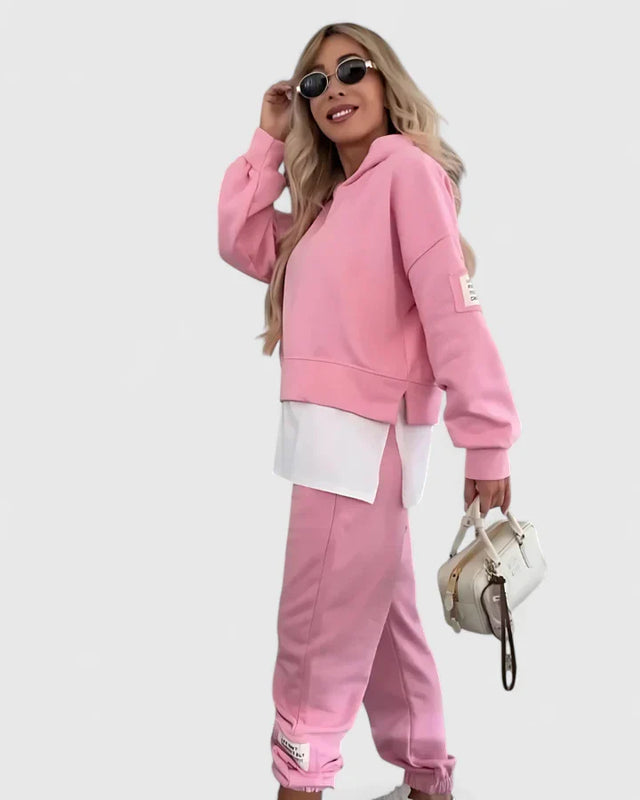 Comfortabele Tweedelige Set – Stijlvolle Lounge- en Casual Outfit met Perfecte Pasvorm