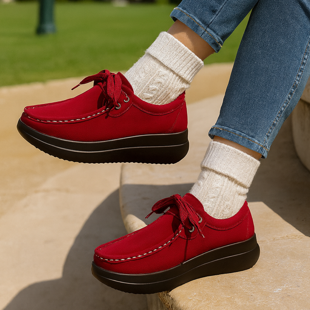 Suède Veterschoenen met Antislip Zool – Comfortabele & Duurzame Heren Schoenen voor Elke Dag