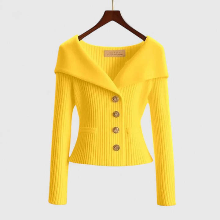 Elegante Cardigan – Zachte Dames Cardigan met Tijdloze Stijl & Comfort
