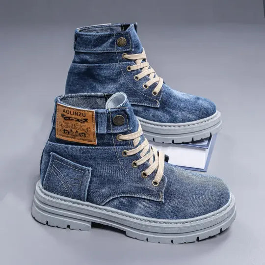 Heren Orthopedische Instap Wandelschoenen – Comfortabele Enkel Laarzen voor Voet- en Hielpijn Verlichting