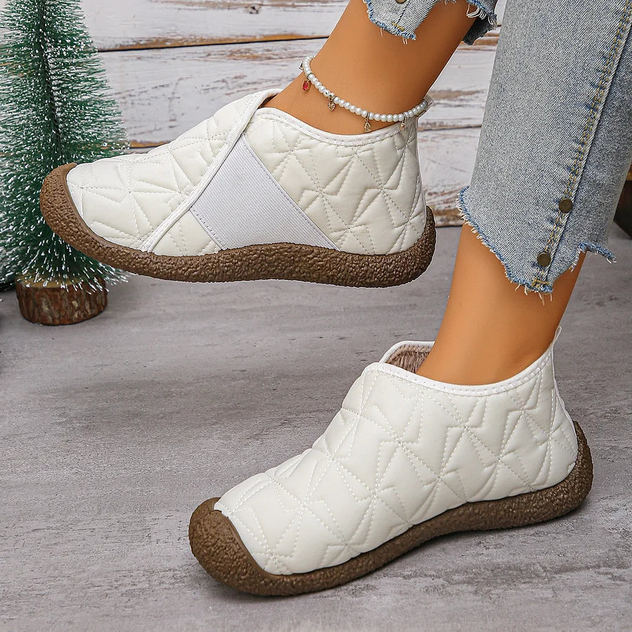 Waterdichte Warme Katoenen Boot – Winterlaarzen met Orthopedische Ondersteuning & Antislip Zool