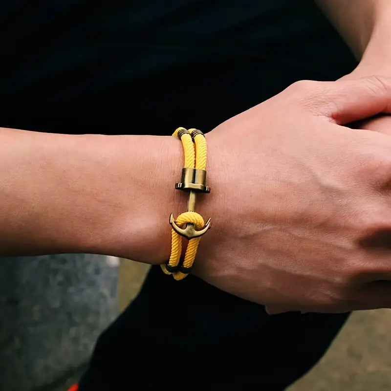 Anker Touw Armband – Stijlvolle Nautische Accessoire voor Hem & Haar