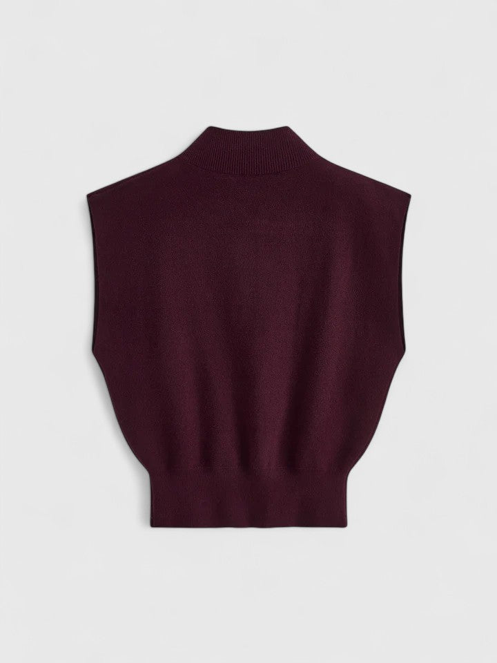 Elegante Dames Top – Veelzijdig Effen Ontwerp, Comfortabele Stretch Pasvorm, Dagelijkse Essential