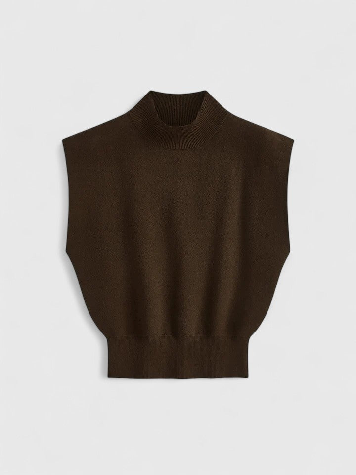 Elegante Dames Top – Veelzijdig Effen Ontwerp, Comfortabele Stretch Pasvorm, Dagelijkse Essential