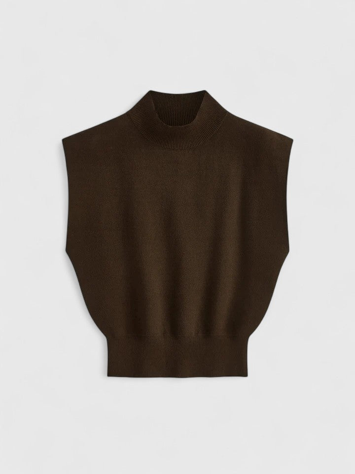 Elegante Dames Top – Veelzijdig Effen Ontwerp, Comfortabele Stretch Pasvorm, Dagelijkse Essential