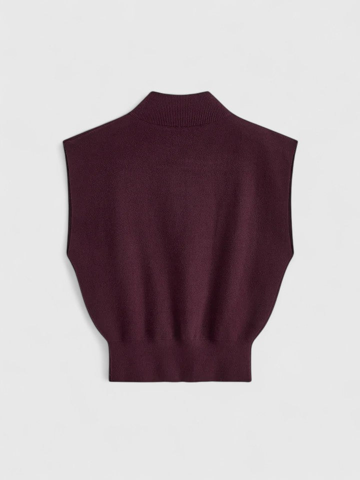 Elegante Dames Top – Veelzijdig Effen Ontwerp, Comfortabele Stretch Pasvorm, Dagelijkse Essential