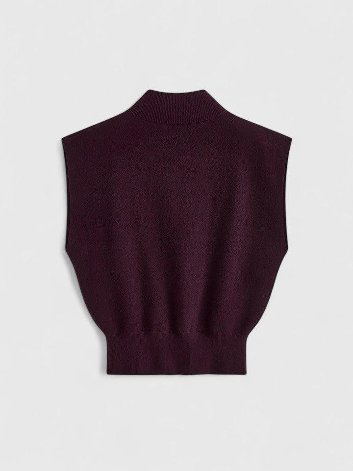 Elegante Dames Top – Veelzijdig Effen Ontwerp, Comfortabele Stretch Pasvorm, Dagelijkse Essential