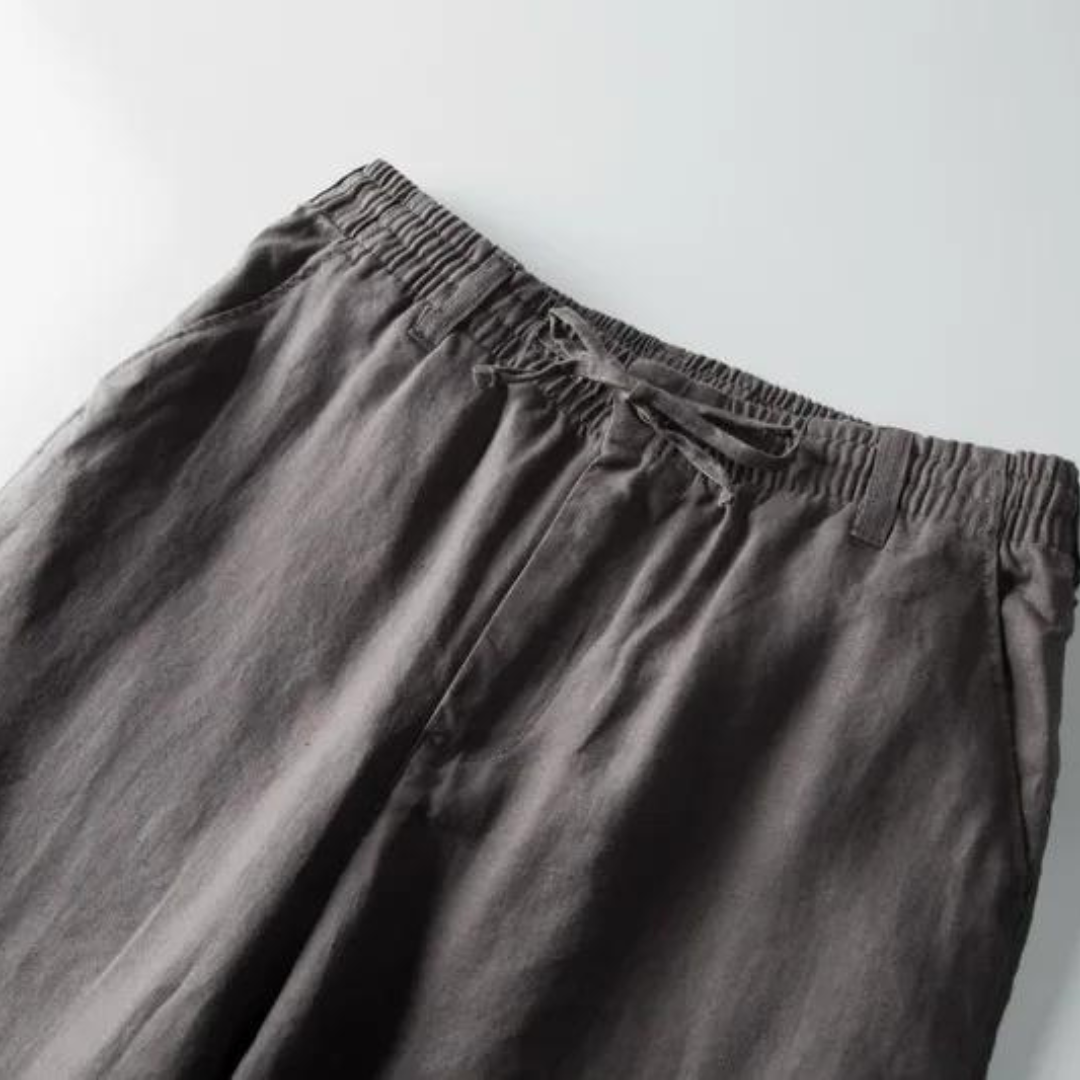 Lichtgewicht Linnen Broek voor Heren – Ademend Zomercomfort en Smart Casual Stijl