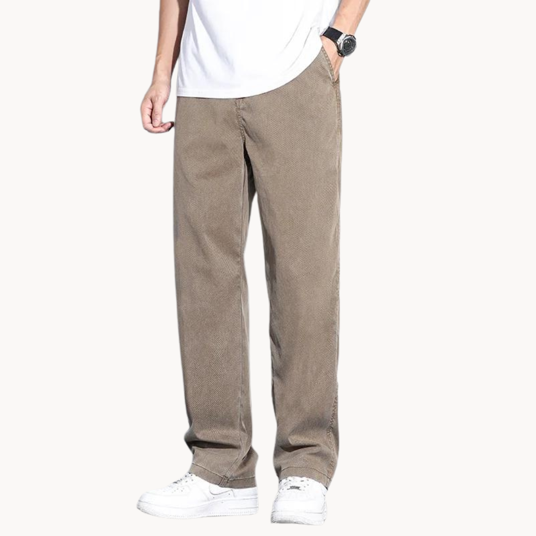 Lichtgewicht Rechte Tencel Jeans – Zachte Ademend Stretch Denim voor Zomercomfort