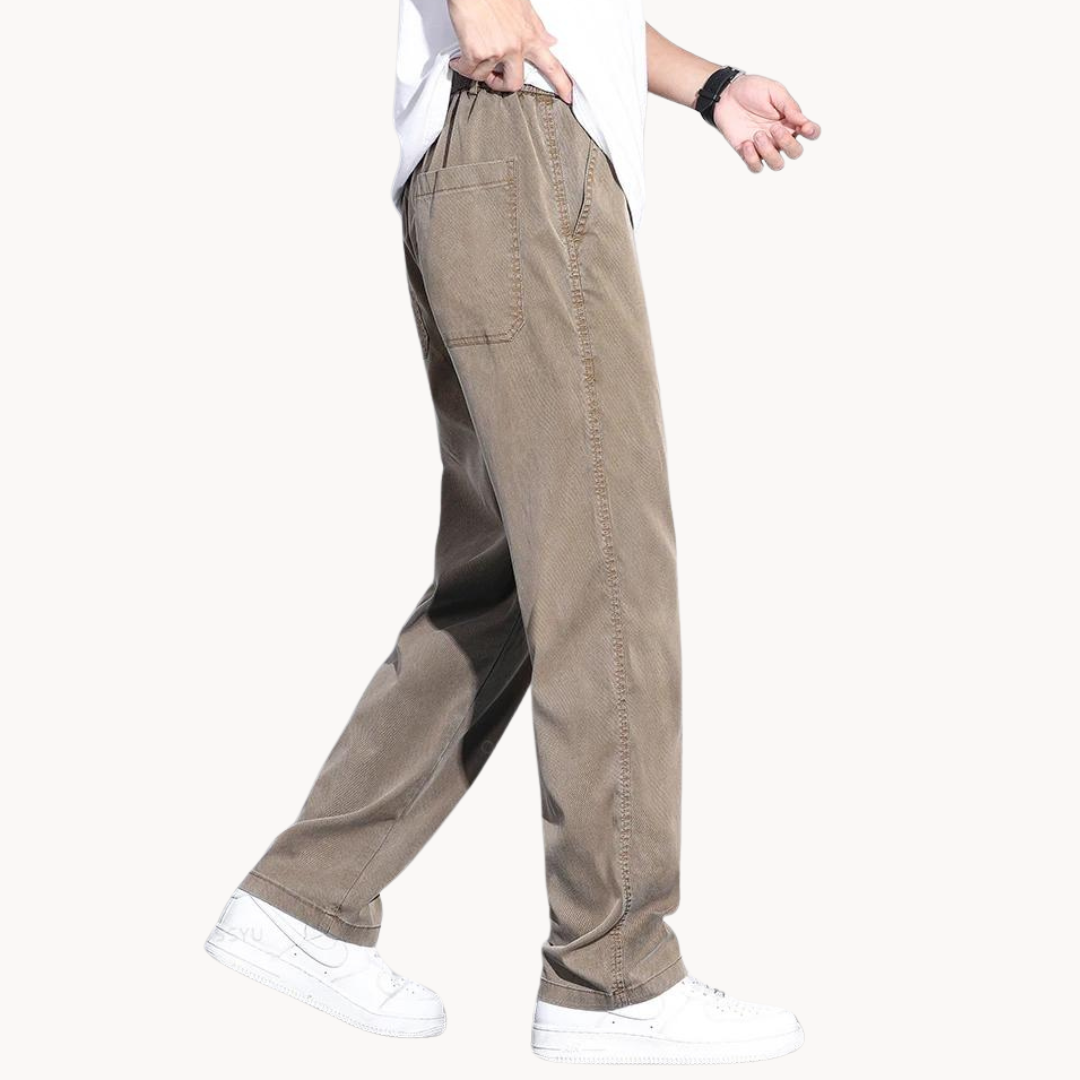 Lichtgewicht Rechte Tencel Jeans – Zachte Ademend Stretch Denim voor Zomercomfort