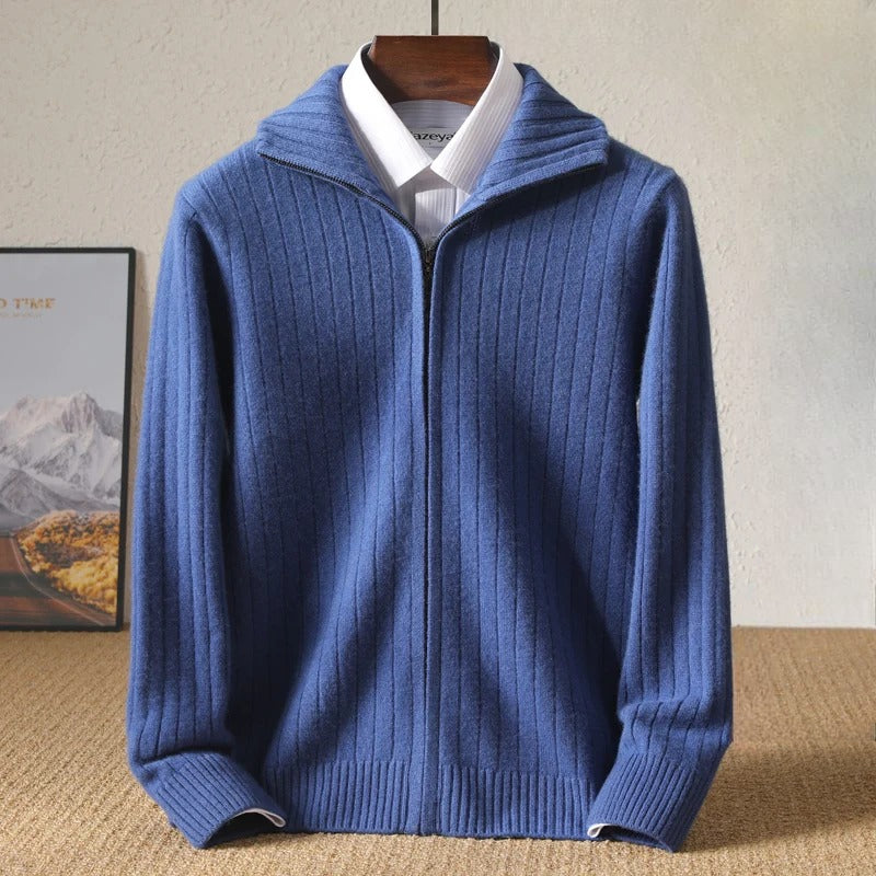 Luxe Heren Cashmere Trui – Zachte Kasjmier & Merino Wol Sweater
