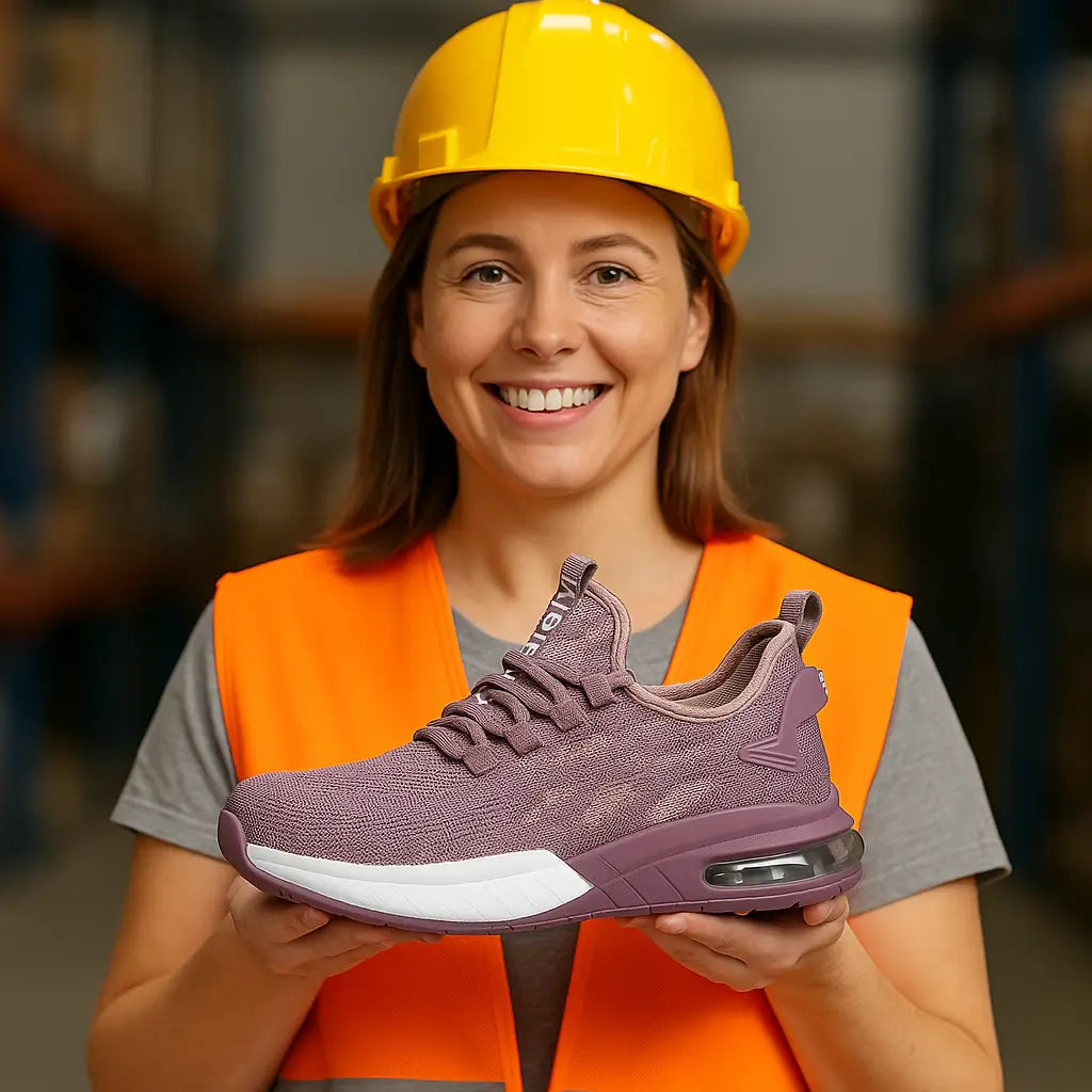 Astro Veiligheids Sneakers – Lichtgewicht & Comfortabele Werkschoenen met Stalen Neus en Antislip Zool