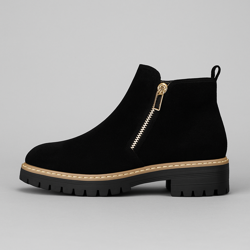 Dames Schoenen met Ronde Neus & Zijrits – Comfortabel & Stijlvol