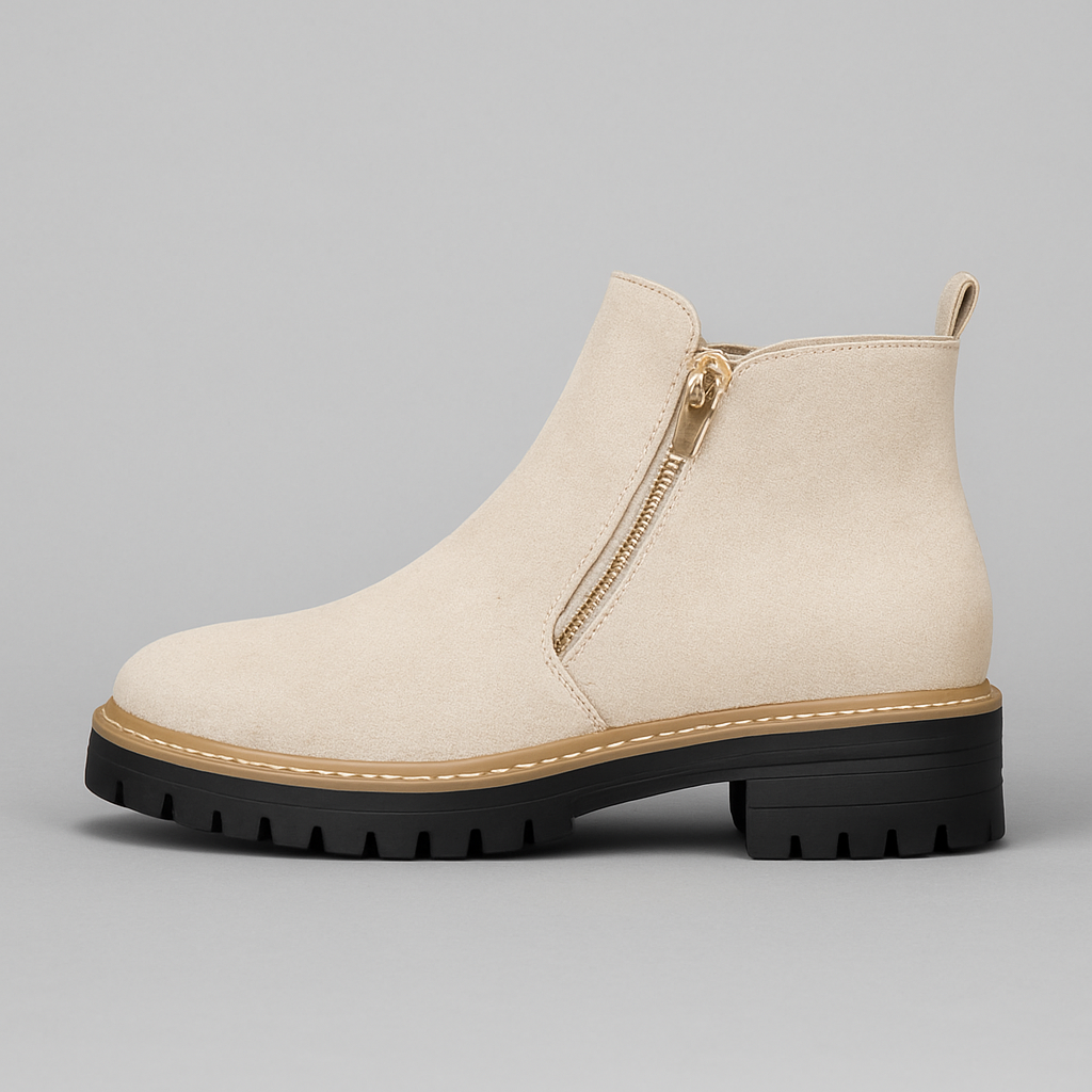 Dames Schoenen met Ronde Neus & Zijrits – Comfortabel & Stijlvol