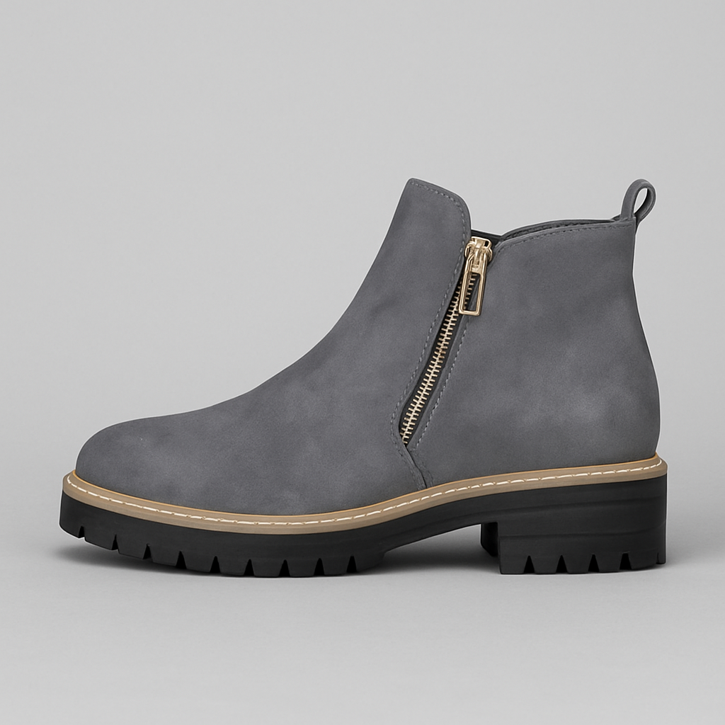 Dames Schoenen met Ronde Neus & Zijrits – Comfortabel & Stijlvol