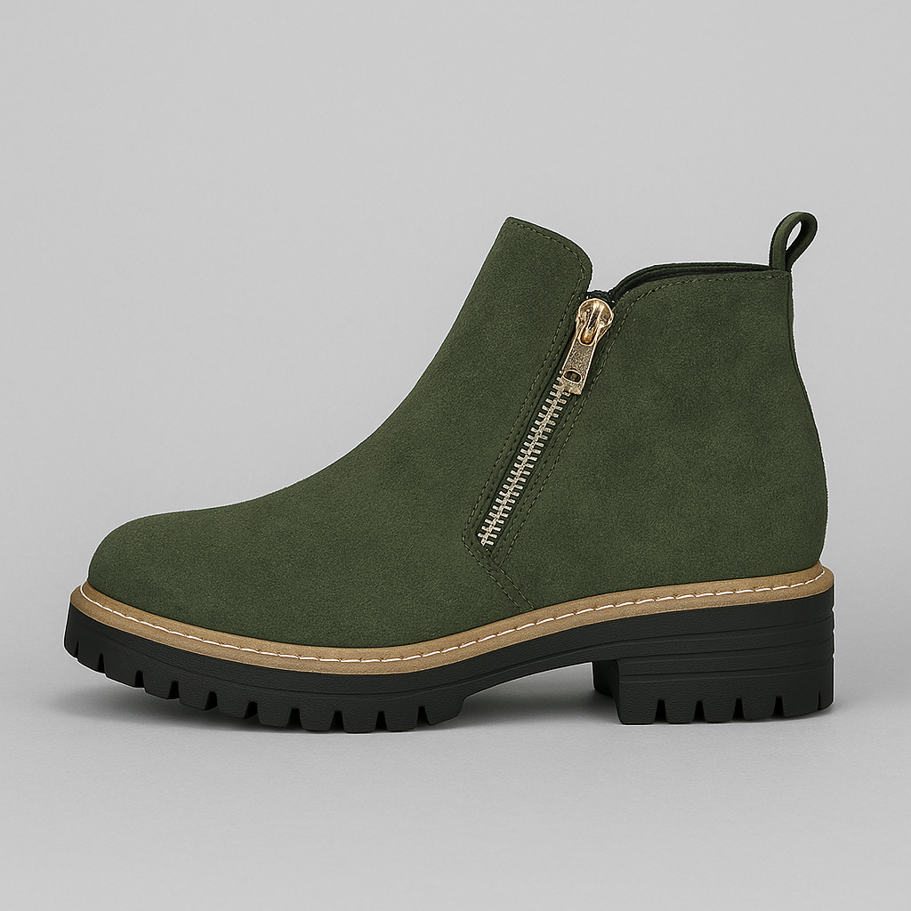 Dames Schoenen met Ronde Neus & Zijrits – Comfortabel & Stijlvol