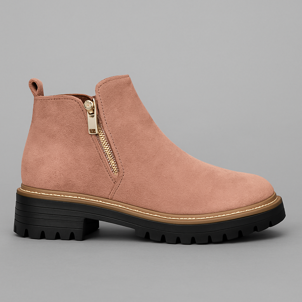 Dames Schoenen met Ronde Neus & Zijrits – Comfortabel & Stijlvol