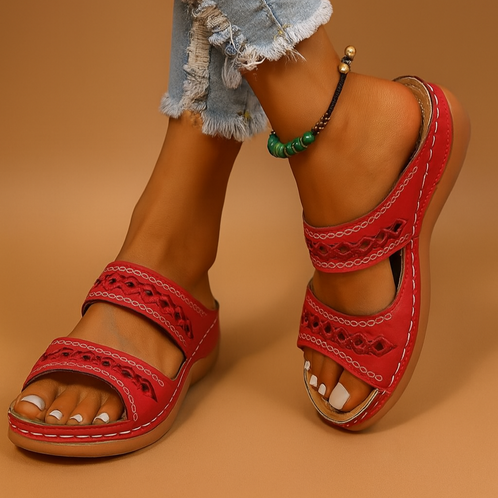 Orthopedische Sandalen voor Dames – Comfortabele en Ondersteunende Zomersandalen met Verstelbare Pasvorm