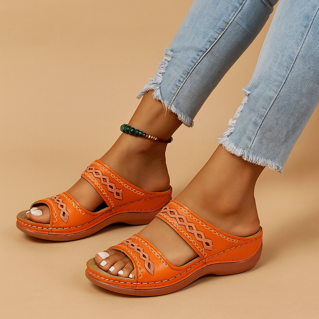 Orthopedische Sandalen voor Dames – Comfortabele en Ondersteunende Zomersandalen met Verstelbare Pasvorm