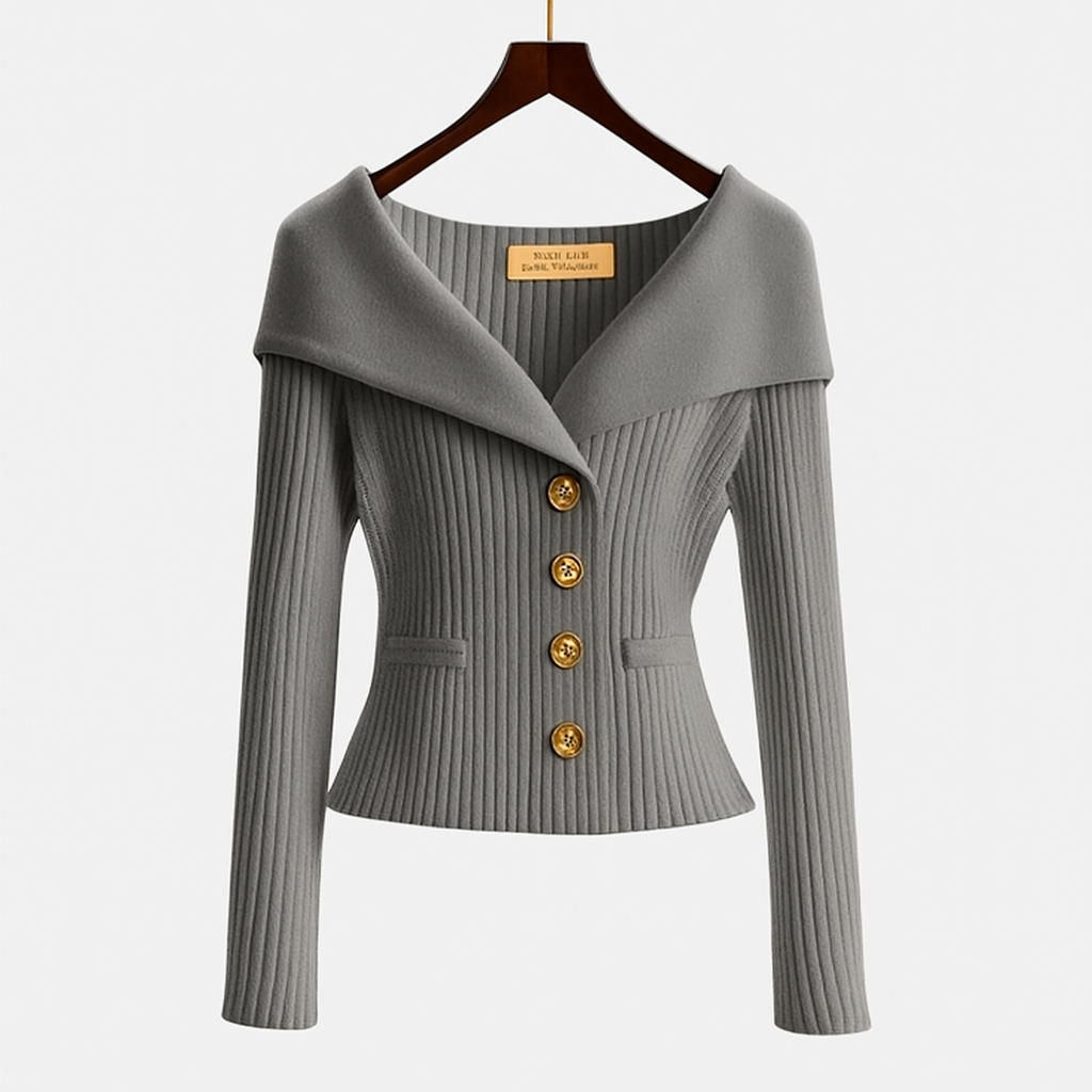 Elegante Cardigan – Zachte Dames Cardigan met Tijdloze Stijl & Comfort