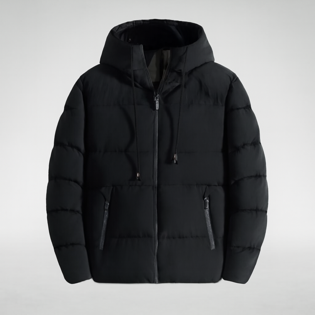 Heren Winter Puffer Jas – Warm en Stijlvol Jack voor Koude Dagen