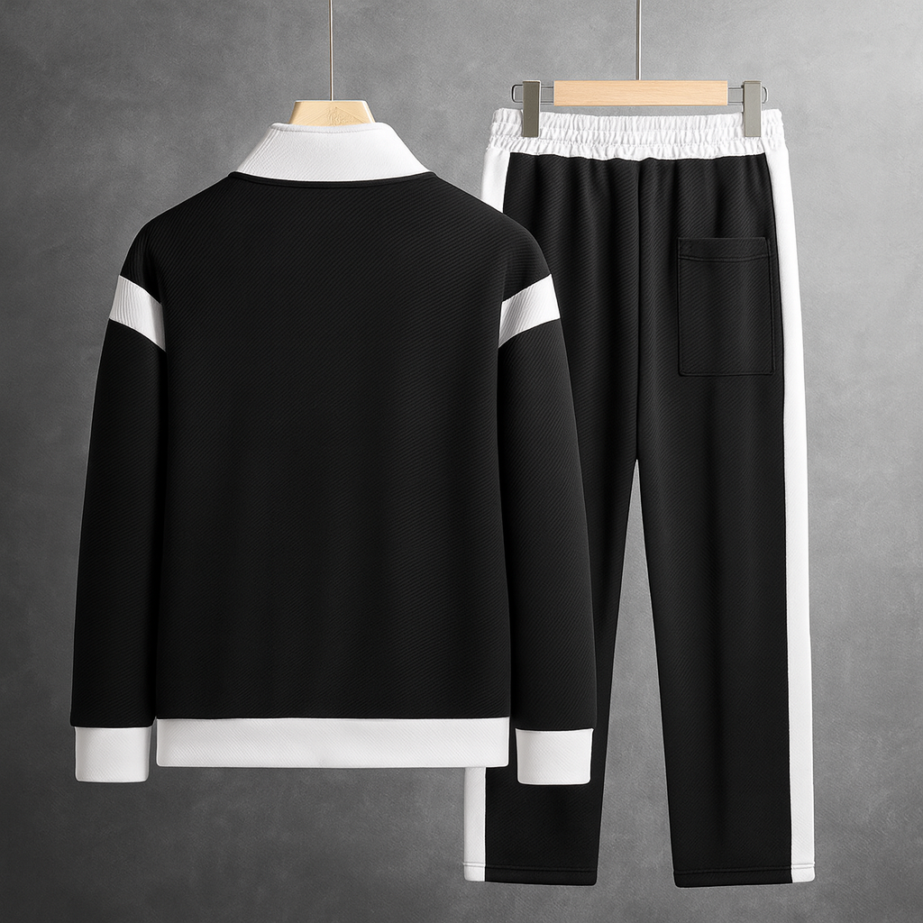 Premium Tracksuit voor Heren – Comfortabele Trainingsset met Stijlvolle Details