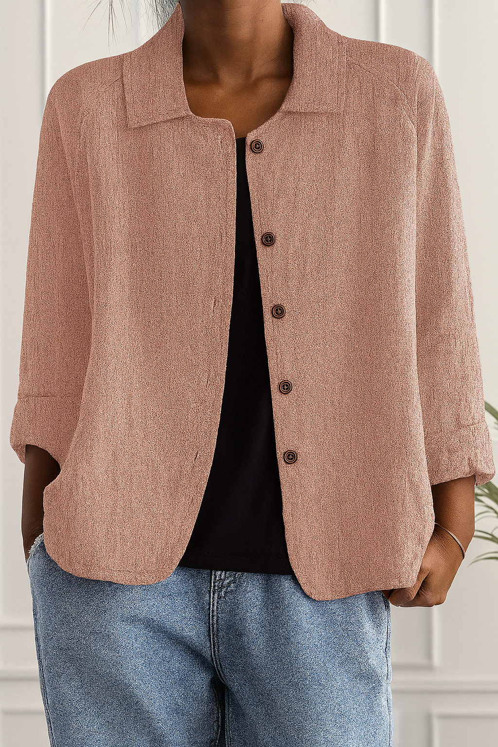 Klassieke Lichtgewicht Top – Comfortabel, Ademend & Tijdloos Design