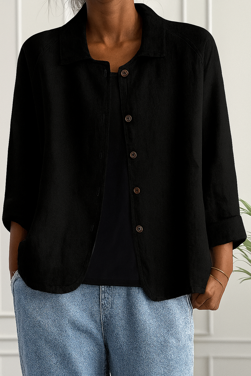 Klassieke Lichtgewicht Top – Comfortabel, Ademend & Tijdloos Design