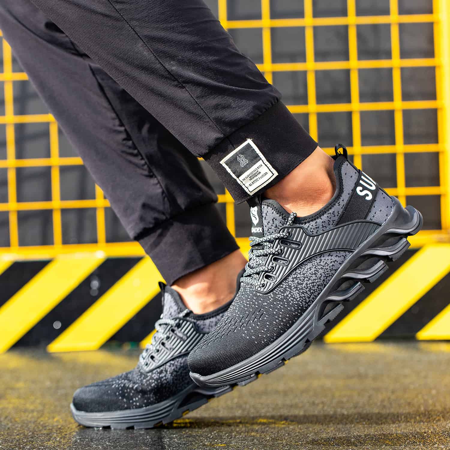 Premium Lichtgewicht Veiligheidsschoenen – Comfortabele & Duurzame Werkschoenen met Stalen Neus en Antislip Zool