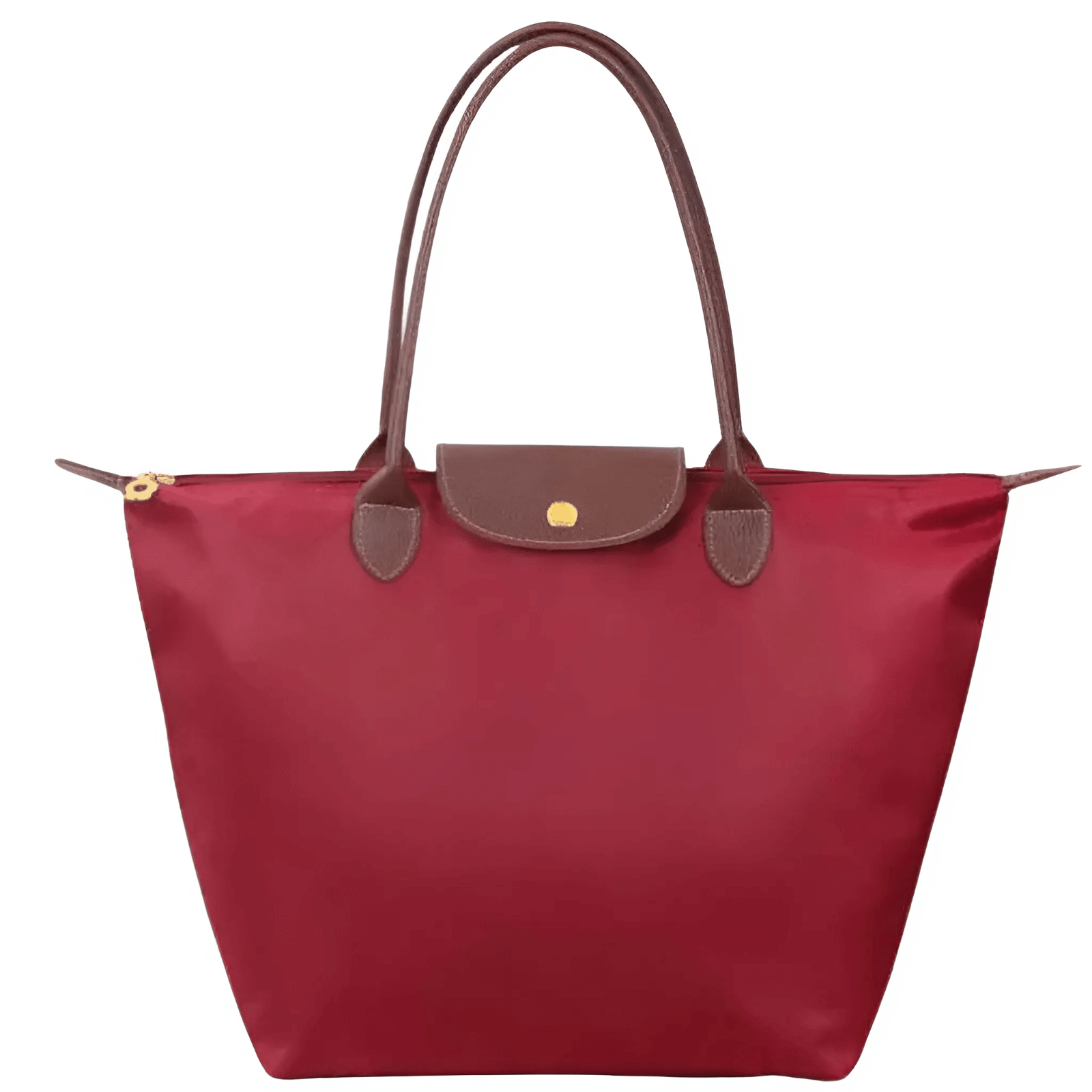 Chique Schoudertas van Luxe Oxford met Leren Details – Elegant, Duurzaam & Functioneel Ontwerp