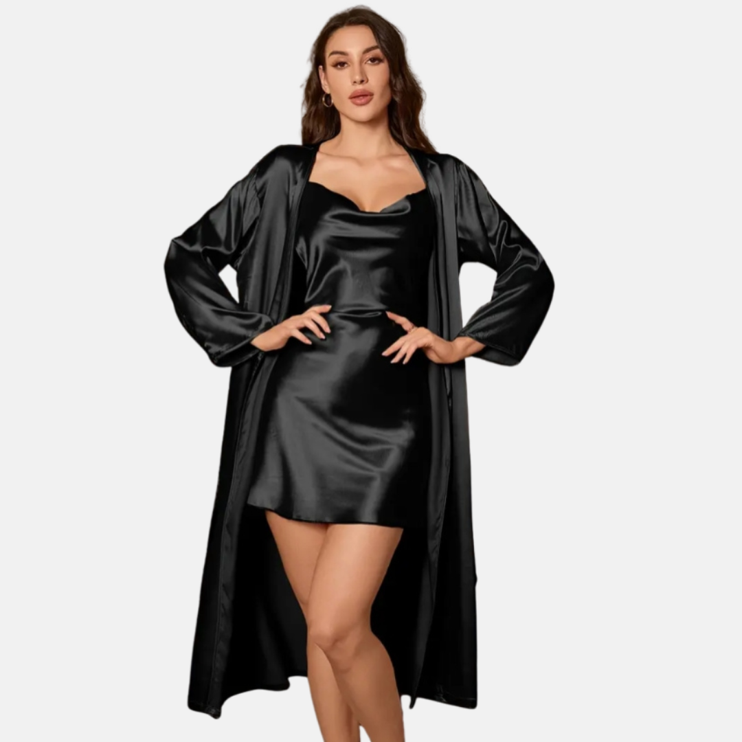 2-Delige Dames Pyjamaset – Zachte & Elegante Loungewear voor Valentijn en Dagelijks Comfort