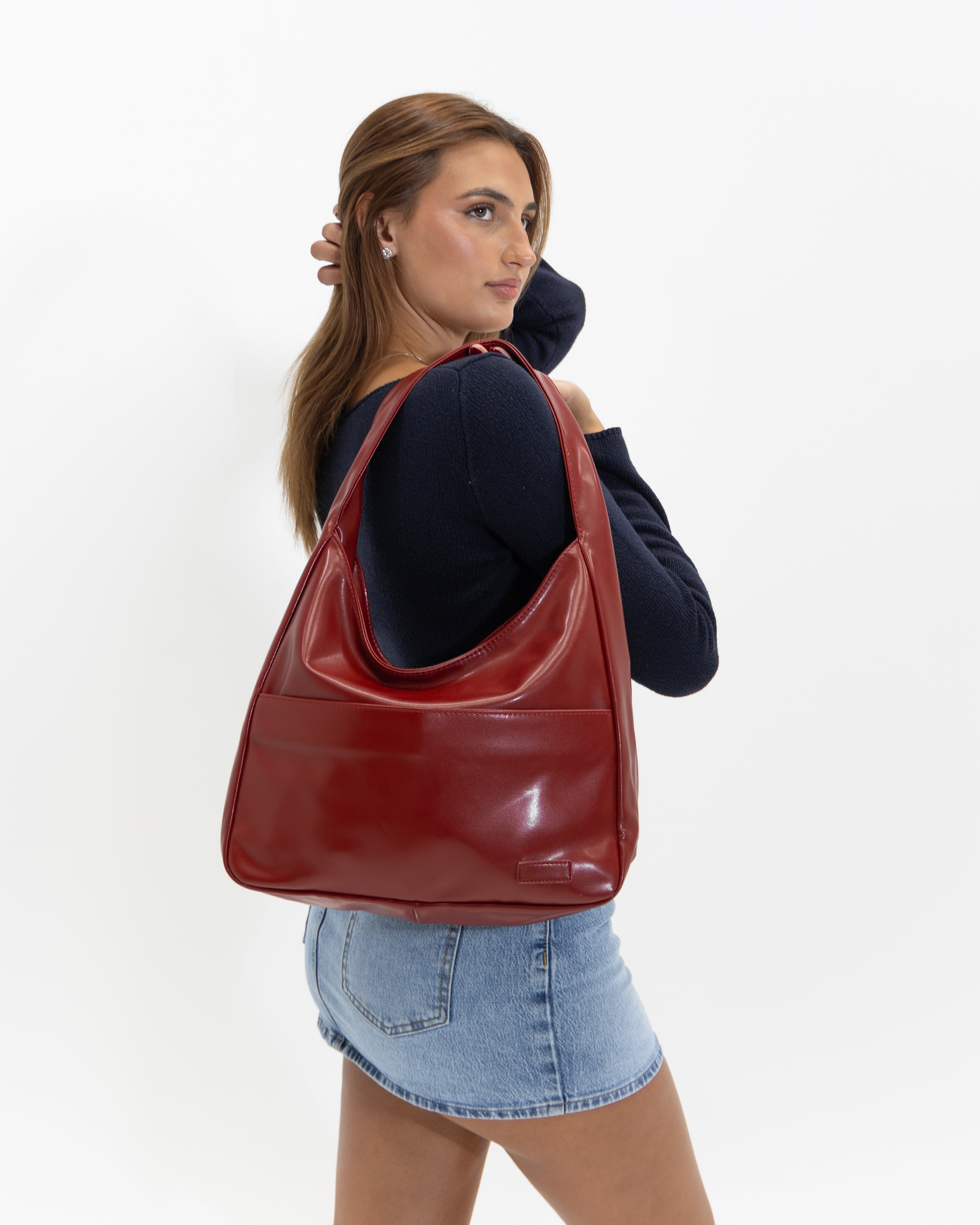 Leren Schoudertas – Luxe Echt Leren Damestas met Duurzaam & Tijdloos Design