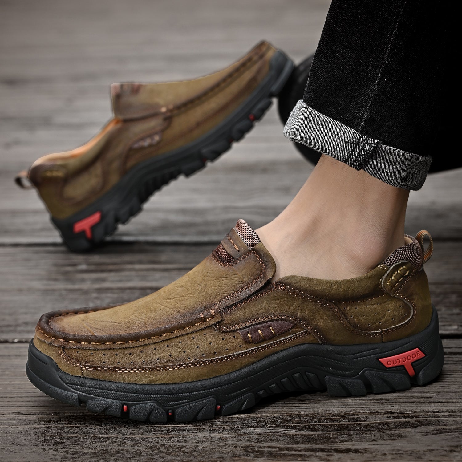 Heren Transition Laarzen met Orthopedische Zool – Extreem Comfortabel & Duurzaam