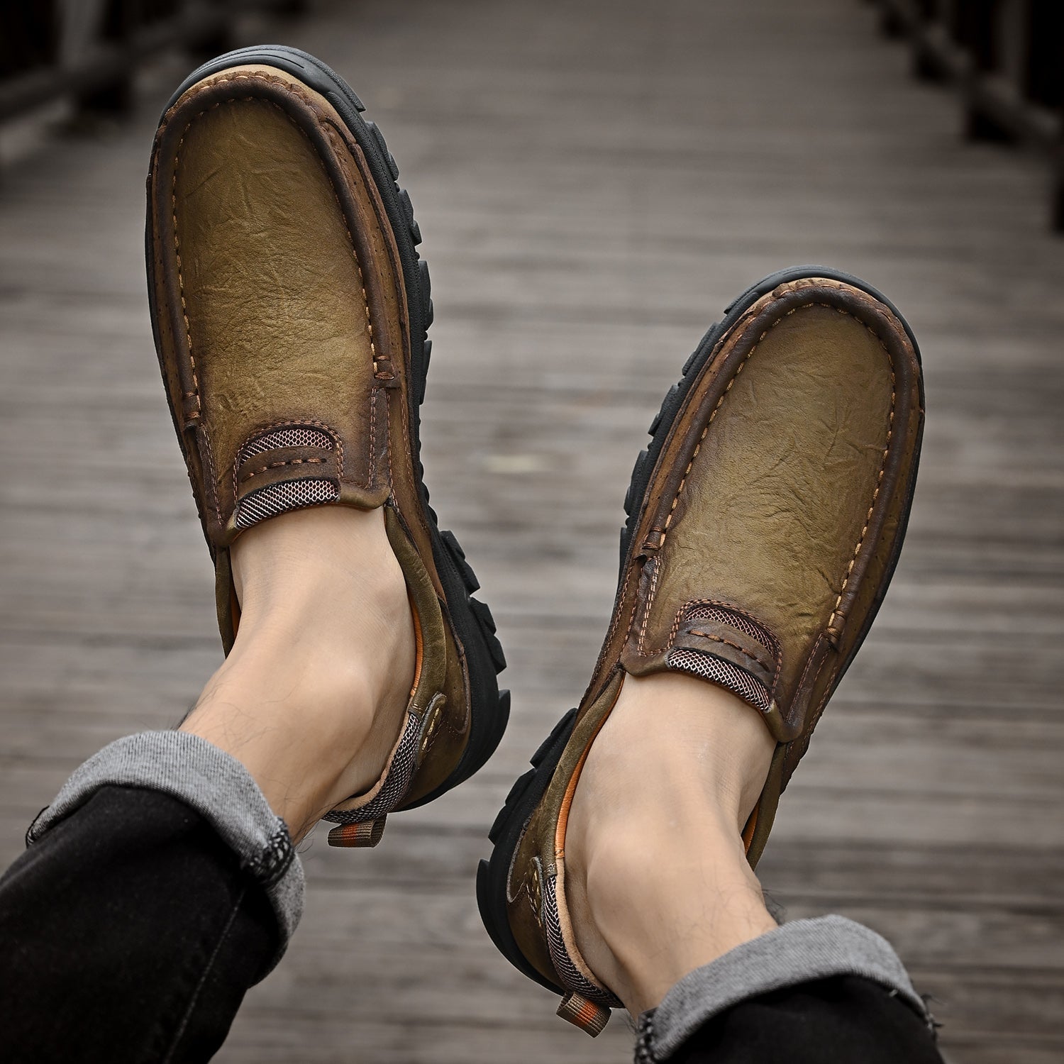 Heren Transition Laarzen met Orthopedische Zool – Extreem Comfortabel & Duurzaam