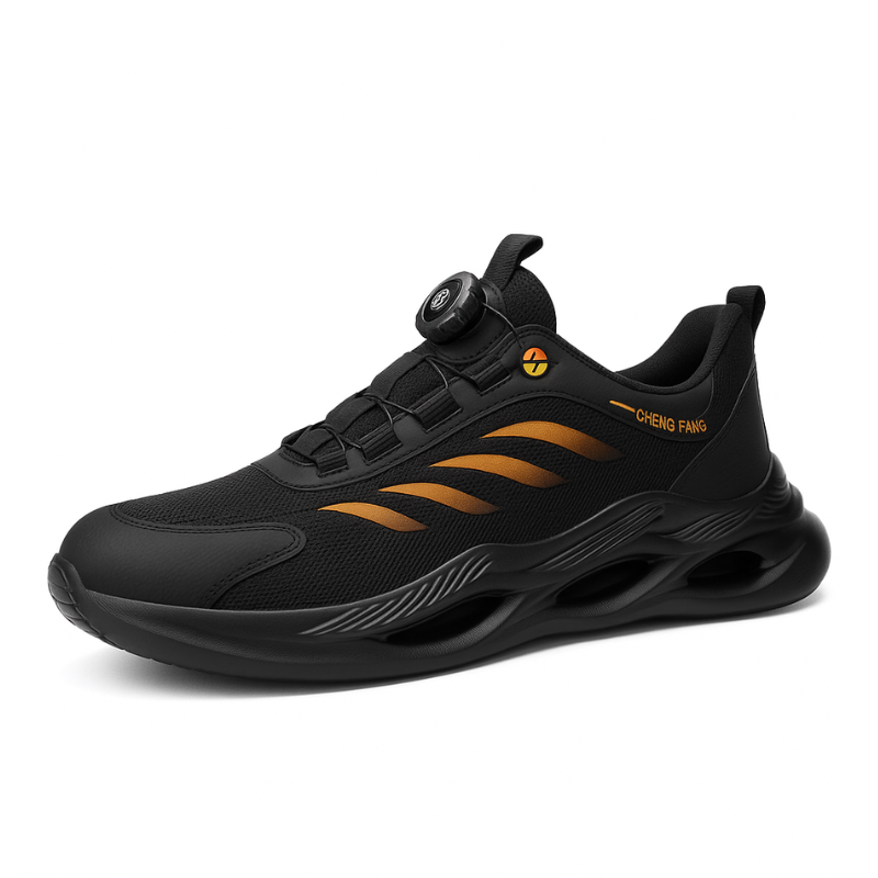 Heren Lichtgewicht Veiligheidsschoenen met Stalen Neus – Werksneakers voor Comfort en Dagelijks Gebruik