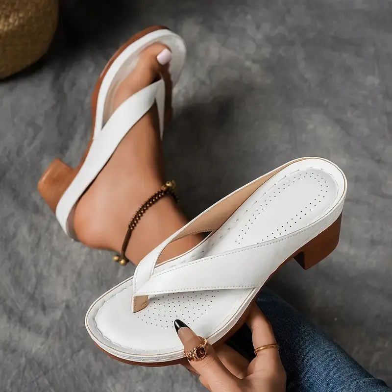 Orthopedische Sleehak Slippers voor Dames – Voetboogondersteuning, Hielkussen & Antislip Comfort